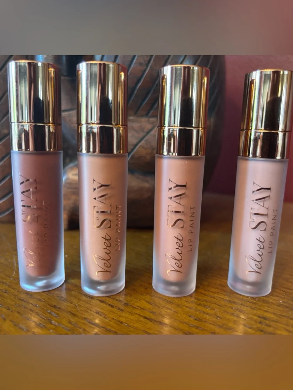 Beauty Creations Velvet Stay Lip Paint - Warm Nude & Soft Pink Shades